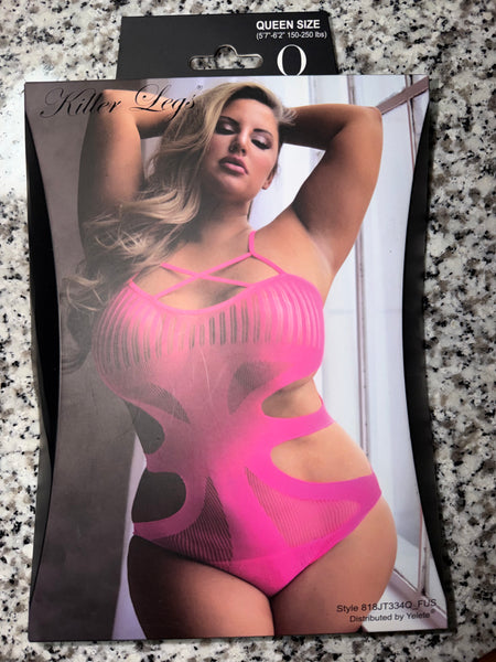 Pink Lingerie Onesie
